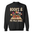 Books & My Milk Snake Owner Milk Snake Lover Milk Snakes Sweatshirt
