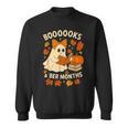 Books And BER Months Fall Librarian Reading Halloween Sweatshirt Books And BER Months Fall Librarian Reading Halloween Sweatshirt