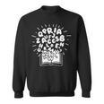 Books Reading Book Lover Alphabet Literature Reader Sweatshirt