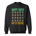 Books School Teacher Student Happy 100th Day Of School Sweatshirt Books School Teacher Student Happy 100th Day Of School Sweatshirt