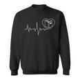 Bookworm Books Heartbeat Book Sweatshirt
