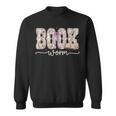 Bookworm Coquette Bow Floral Bookish Reading Book Lovers Sweatshirt