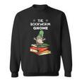 The Bookworm Gnome Christmas Gnome Book Reading Enthusiast Sweatshirt The Bookworm Gnome Christmas Gnome Book Reading Enthusiast Sweatshirt