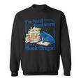 Bookworm I'm A Book Blue Dragon Fantasy Reader Bookish Sweatshirt