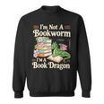 Bookworm I'm A Book Dragon Fantasy Reader Lover Bookish Sweatshirt Bookworm I'm A Book Dragon Fantasy Reader Lover Bookish Sweatshirt