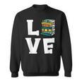 Bookworm Love Book Lover Reading Librarian Sweatshirt