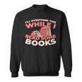 Bookworm Novel Writer Literature Bibliophile Library Books Sweatshirt
