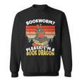 Bookworm Please I'm A Book Dragon Bookworm Book Lovers Sweatshirt