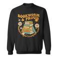 Bookworm And Proud Retro Reading Aesthetic Books Library Sweatshirt Bookworm And Proud Retro Reading Aesthetic Books Library Sweatshirt