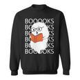 Booooks Cute Ghost Reading Books Halloween For Teacher &Kids Sweatshirt Booooks Cute Ghost Reading Books Halloween For Teacher &Kids Sweatshirt