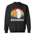 Booooks Funny Halloween Ghost Books For Bookworm Readers Sweatshirt Booooks Funny Halloween Ghost Books For Bookworm Readers Sweatshirt