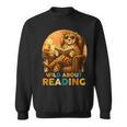 Boys Animal Wild About Reading Cheetah Book Sweatshirt