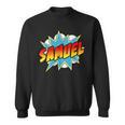 Boys Samuel Comic Book Superhero Name Sweatshirt