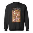 Bruh Its A Good Day To Read A Book Cute Ghost Reader Sweatshirt