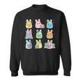 Bunny Reading Books Easter Day Teacher Librarian Book Lover Sweatshirt Bunny Reading Books Easter Day Teacher Librarian Book Lover Sweatshirt