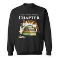 Calico Cat Reading Book Lover Just One More Chapter Sweatshirt Calico Cat Reading Book Lover Just One More Chapter Sweatshirt