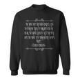 Charles Dickens David Copperfield Book Motivational Quote Sweatshirt Charles Dickens David Copperfield Book Motivational Quote Sweatshirt
