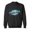 Chelsea Comic Book Style Splash Sweatshirt Chelsea Comic Book Style Splash Sweatshirt