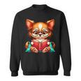 Chihuahua Reading a Book Dog Sweatshirt
