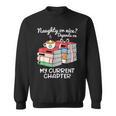 Christmas Book Lovers Naughty Or Nice Sweatshirt