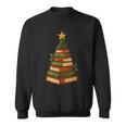 Christmas Book Tree Bookshelf Holiday For Readers Librarians Sweatshirt Christmas Book Tree Bookshelf Holiday For Readers Librarians Sweatshirt