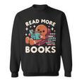Christmas Teacher Shirt Read More Books Women Sweatshirt