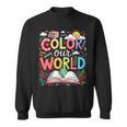 Color Our World Book Reading Program 2026 Summer Reading Sweatshirt