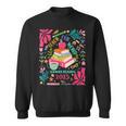 Color Our World Summer Reading 2025 Boho Wildflower Book Sweatshirt