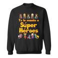 Comic Book Super Hero Student Spanish Teacher Tshirt Men Women Kids Sweatshirt