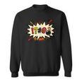 Comic Book Swear Bubble Pop Art Explosion Humor Sweatshirt Comic Book Swear Bubble Pop Art Explosion Humor Sweatshirt