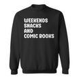 Comic Books I Love Comic Books For Men And Women Sweatshirt