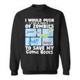 Comics Collecting Book Collector Guide Comics Lover Sweatshirt
