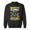 Comics Collector Gear Comic Book Collecting Comics Lover Sweatshirt