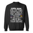 Comics Collector Supplies Comics Lover Comic Book Collecting Sweatshirt