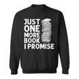 Cool Book Art For Men Women Bookworm Bookish Reader Reading Sweatshirt