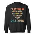 Cool Books For Men Women Book Lover Reading Bookworm Library Sweatshirt