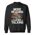 Cool Reading Books For Men Women Book Lover Bookworm Library Sweatshirt