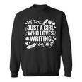 Cool Writing For Women Girls Book Writer Author Poetry Sweatshirt Cool Writing For Women Girls Book Writer Author Poetry Sweatshirt