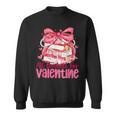 Coquette Bow All Booked For Valentine Book Lover Bookish Sweatshirt