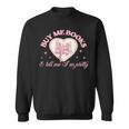 Coquette Reading Book Love Pink Bow Bookish Mom & Daughter Sweatshirt