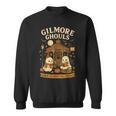 Cozy Ghouls Bookish Halloween Gazebo Scene Sweatshirt Cozy Ghouls Bookish Halloween Gazebo Scene Sweatshirt