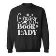 Crazy Book Lady Reading Is My Superpower Book Lover Sweatshirt