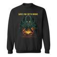 Cthulhu Necronomicon Fun With Books Cosmic Horror Cthulhu Sweatshirt