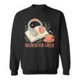 Cute Audiobook Girl Aesthetic Book & Tea Love Sweatshirt