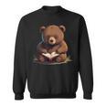 Cute Bear Is Reading a Book Reading Bear Sweatshirt Cute Bear Is Reading a Book Reading Bear Sweatshirt