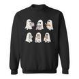 Cute Boo Ghost Read More Books Halloween Book Lover Sweatshirt