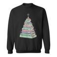 Cute Bookmas Christmas Book Tree Book Lover Teacher Sweatshirt