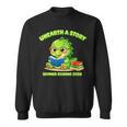 Cute Dino Book Lover Unearth A Story Summer Reading Sweatshirt Cute Dino Book Lover Unearth A Story Summer Reading Sweatshirt