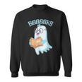 Cute Ghost Book Reading Halloween Teacher Top Men Women Kids Sweatshirt Cute Ghost Book Reading Halloween Teacher Top Men Women Kids Sweatshirt