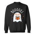 Cute Ghost Reading Book Booooks Teacher Halloween School Kid Sweatshirt Cute Ghost Reading Book Booooks Teacher Halloween School Kid Sweatshirt